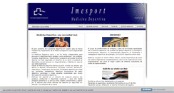 Desktop Screenshot of imesport.com